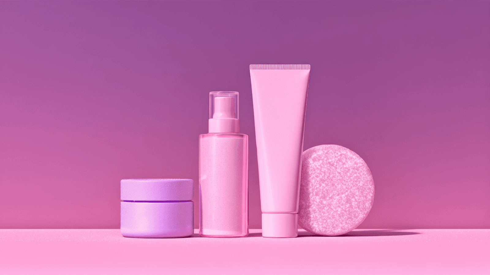 ドラッグストアのテスターとランキングPOPが並ぶ日本の店頭の様子