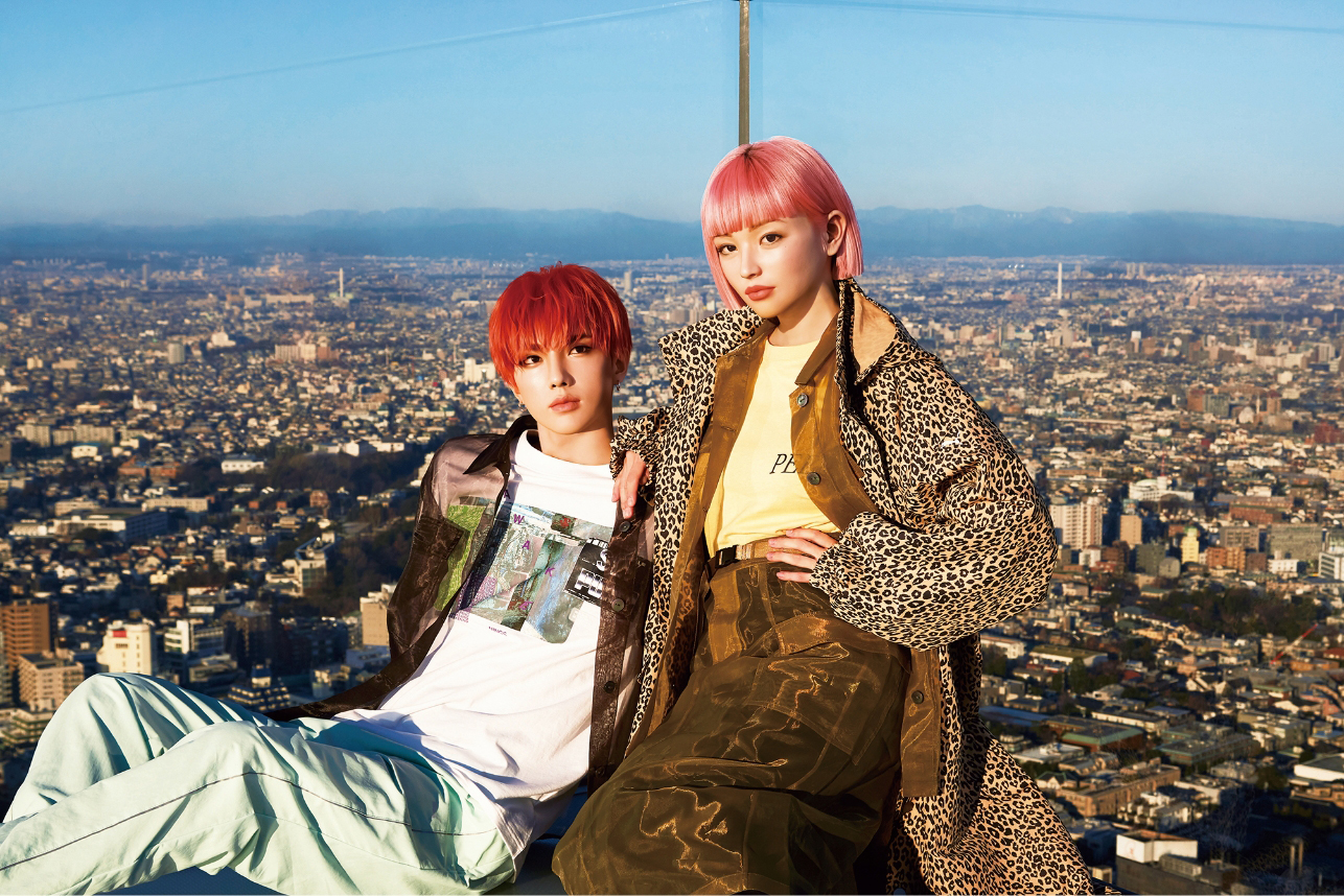 SLY × PUMA second-drop ad visual featuring imma and her brother plusticboy