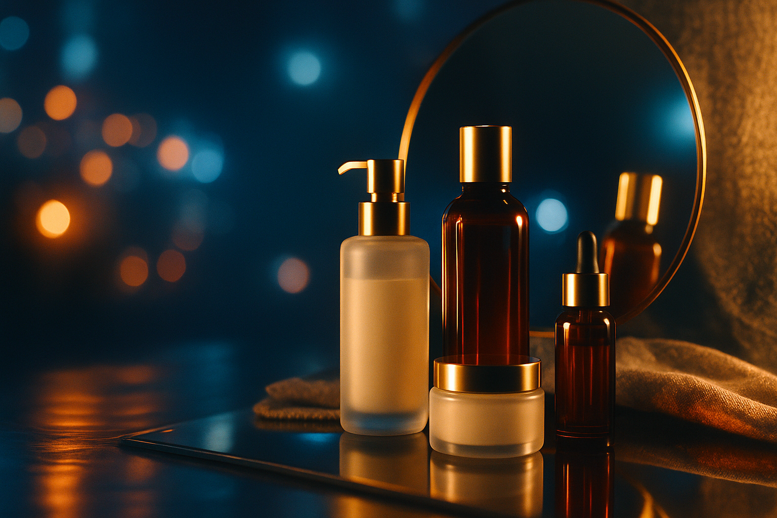 Tokyo drugstore and beauty counters — in-store testing and ranking POP in Japan